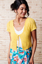 Load image into Gallery viewer, Nighttime Coffee Cardigan in Pineapple