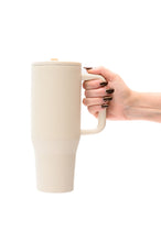 Load image into Gallery viewer, No Spill 40oz Tumbler in Off White