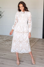 Load image into Gallery viewer, Overarching Calmness Mock Neck Lace Dress