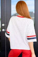 Load image into Gallery viewer, Party In The USA Drop Shoulder Top