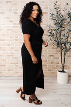 Load image into Gallery viewer, Places Unknown Ruched Detail Midi Dress