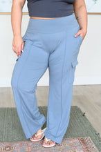 Load image into Gallery viewer, Race to Relax Cargo Pants in Chambray