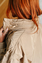 Load image into Gallery viewer, Rain, Rain Go Away Parachute Jacket in Camel