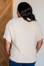 Load image into Gallery viewer, Relaxing Away Dolman Sleeve Knit Top in Taupe