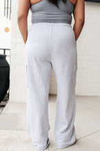 Load image into Gallery viewer, Run, Don't Walk Cargo Sweatpants in Grey