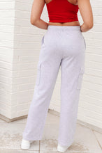 Load image into Gallery viewer, Run, Don't Walk Cargo Sweatpants in Grey