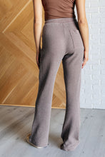Load image into Gallery viewer, Set Process Mineral Wash Waffle Knit Pants in Brown