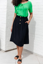 Load image into Gallery viewer, She's a Scholar Mid-Length Skirt