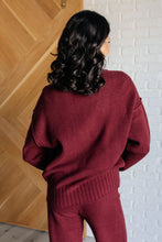 Load image into Gallery viewer, Simple Solution Knit Set in Wine