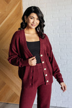 Load image into Gallery viewer, Simple Solution Knit Set in Wine