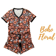 Load image into Gallery viewer, PREORDER: Halloween Pajama Short Set in Five Prints
