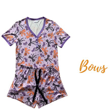 Load image into Gallery viewer, PREORDER: Halloween Pajama Short Set in Five Prints