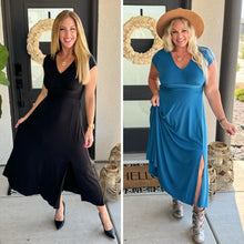 Load image into Gallery viewer, PREORDER: Woodbury Midi Dress in Two Colors