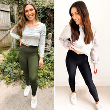 Load image into Gallery viewer, PREORDER: Max Sculpt Ribbed Leggings in Two Colors