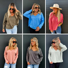 Load image into Gallery viewer, PREORDER: Parker Basic Washed Tee in Six Colors