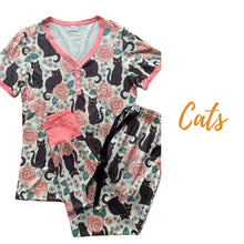 Load image into Gallery viewer, PREORDER: Halloween Pajama Jogger Set in Five Prints