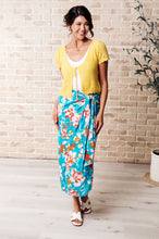 Load image into Gallery viewer, Take Me Outside Wrap Around Skirt in Blue