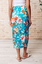 Load image into Gallery viewer, Take Me Outside Wrap Around Skirt in Blue