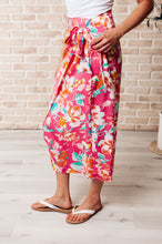Load image into Gallery viewer, Take Me Outside Wrap Around Skirt in Magenta