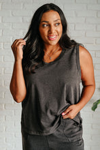 Load image into Gallery viewer, Taking It Easy Tank and Pants Set in Black