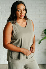 Load image into Gallery viewer, Taking It Easy Tank and Pants Set in Palm Forest