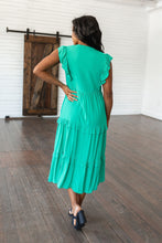 Load image into Gallery viewer, Tiers in Heaven Tiered Midi Dress