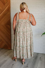 Load image into Gallery viewer, Tiptoe Through the Tulips Square Neck Tiered Dress