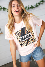 Load image into Gallery viewer, Peach Mama Animal Print Graphic Tee