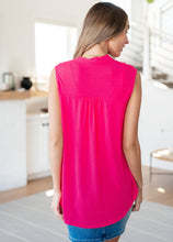 Load image into Gallery viewer, Uptown Girl Tie Detail Sleeveless Blouse
