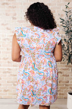 Load image into Gallery viewer, Urban Oasis Flutter Sleeve Dress
