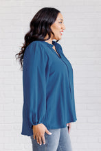 Load image into Gallery viewer, We Believe Keyhole Tie Detail Blouse