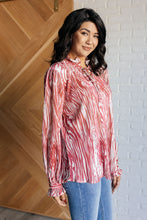 Load image into Gallery viewer, Wild Journey Animal Print Blouse