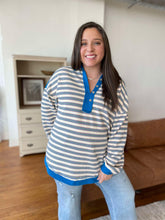 Load image into Gallery viewer, PREORDER: Beyond the Sea Striped Top in Three Colors