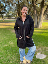 Load image into Gallery viewer, PREORDER: Time Slips Away Hooded Jacket in Three Colors