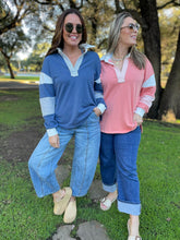 Load image into Gallery viewer, PREORDER: Stay Preppy Collared Sweatshirt in Five Colors