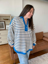 Load image into Gallery viewer, PREORDER: Beyond the Sea Striped Top in Three Colors
