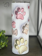 Load image into Gallery viewer, PREORDER: Dog Mom Bubble Skinny Tumbler