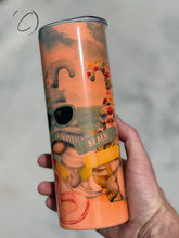 Load image into Gallery viewer, PREORDER: Beach Gnomes UV Color Changing Skinny Tumbler