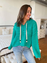 Load image into Gallery viewer, PREORDER: Let the Sunshine In Hooded Sweater in Two Colors