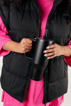 Load image into Gallery viewer, No Spill 40oz Tumbler in Black
