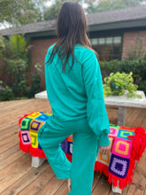 Load image into Gallery viewer, PREORDER: Beautiful Day Mineral Wash Pullover and Cargo Pants Set in Two Colors