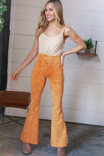 Load image into Gallery viewer, Sunrise Cotton Acid Wash Cut Edge Flared Leggings