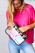 Load image into Gallery viewer, STUFF Vinyl Zipper Accessory Pouch