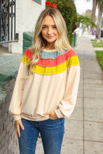 Load image into Gallery viewer, Thermal Knit Out Seam Reverse Stitch Pullover