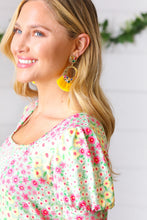 Load image into Gallery viewer, Canary Boho Rhinestone Tassel Gold Drop Earrings