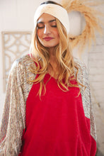 Load image into Gallery viewer, Cream Knit Twist Stretchy Headband