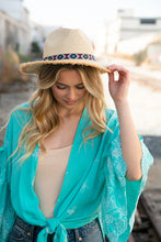 Load image into Gallery viewer, Braid Me Beautiful Straw Frayed Fashion Hat