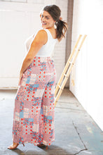 Load image into Gallery viewer, Cream Two Fer Ethnic Bartik Print Wide Leg Jumpsuit
