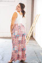 Load image into Gallery viewer, Cream Two Fer Ethnic Bartik Print Wide Leg Jumpsuit