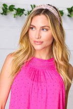Load image into Gallery viewer, Lavender Stone and Rhinestone Headband